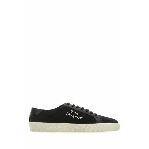 Saint Laurent Court Classic SL06 LowTop Sneakers Men Black - Picture 1 of 8